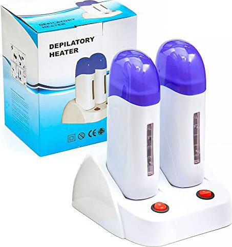 Londessa Double Depilatory Roll On Wax Heater Încălzitor de ceară dublu pentru role de ceară cu Suport
