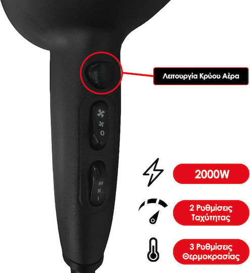 Zilan Hair Dryer 2000W