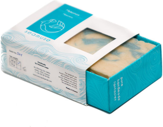 Seamuse Mykonos Handgefertigtes Seifenriegel Night Flower & Vanille 70gr