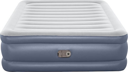 Bestway Air Mattress Double with Integrated Electric Pump Airbed Queen 203x152x51cm