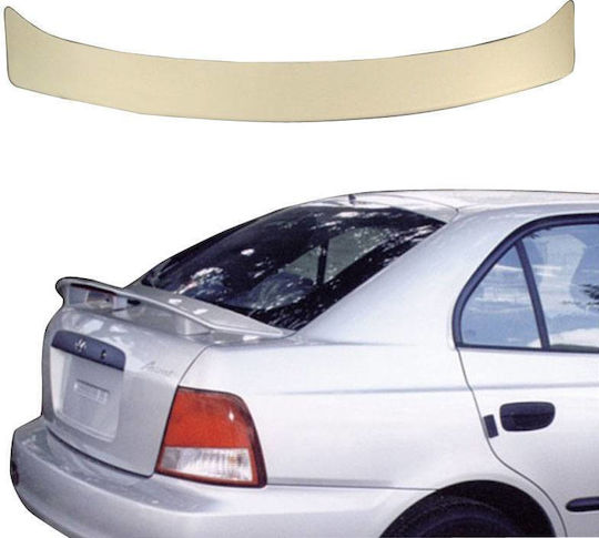 Motordrome Car Rear Spoiler Roof from Polyurethane Hyundai Accent 1999-2006