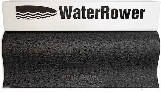 Waterrower Boden Bodenbelag für Turnhallengeräte Fitnessstudio Schwarz 228.6x91.44x0.635cm 1Stück