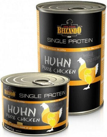 Belcando Single Protein Wet Food Dogs in Cans with Chicken 400gr