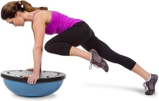 Bosu Home Balance Trainer Black Balance Ball With Diameter 65cm