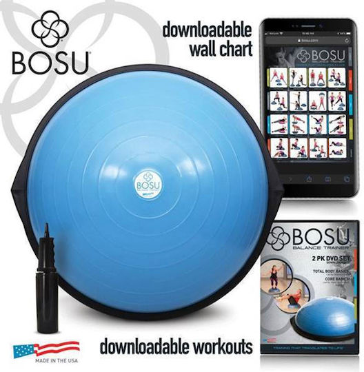 Bosu Home Balance Trainer Black Balance Ball With Diameter 65cm
