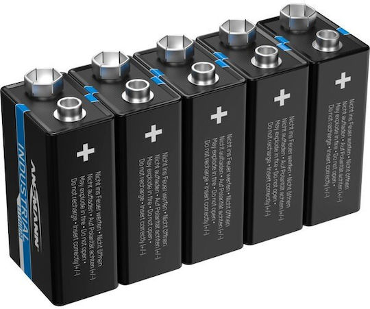 Ansmann Industrial Lithium-Batterien aus Lithium 9V 5Stück