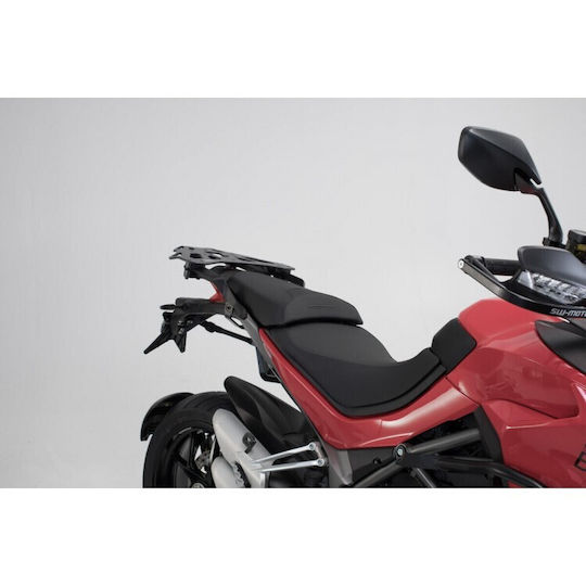 SW-Motech Trax Ion Σετ Πλαϊνές Βαλίτσες Μοτοσυκλέτας 37lt σε Μαύρο Χρώμα