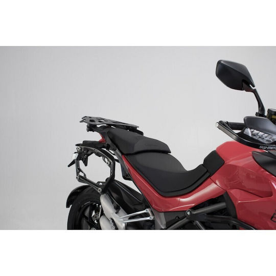 SW-Motech Trax Ion Σετ Πλαϊνές Βαλίτσες Μοτοσυκλέτας 37lt σε Μαύρο Χρώμα