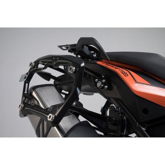SW-Motech Trax Adv 45Es in Silber Farbe