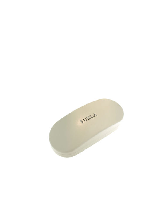Furla Women's Sunglasses with Black Frame and Gray Gradient Lens SFU626 0D80