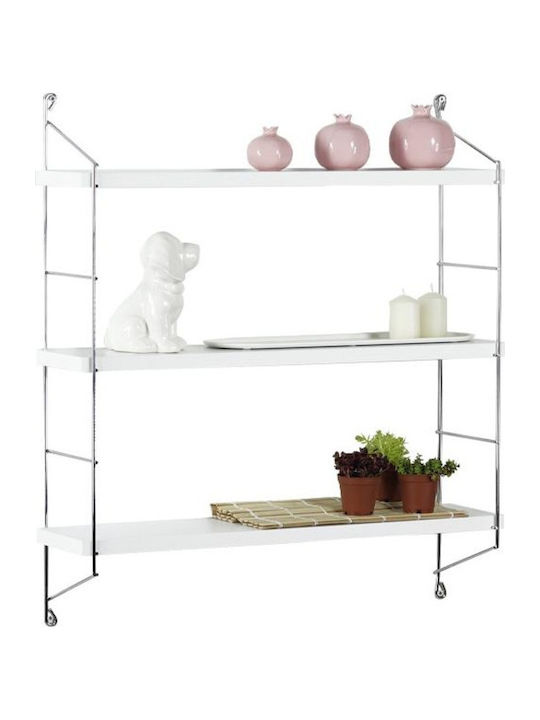 Shelf Wall Elmira White 67x15x56cm