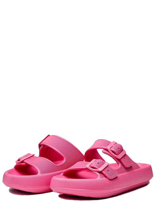 D.Franklin Bloomer Bio Frauen Flip Flops in Fuchsie Farbe