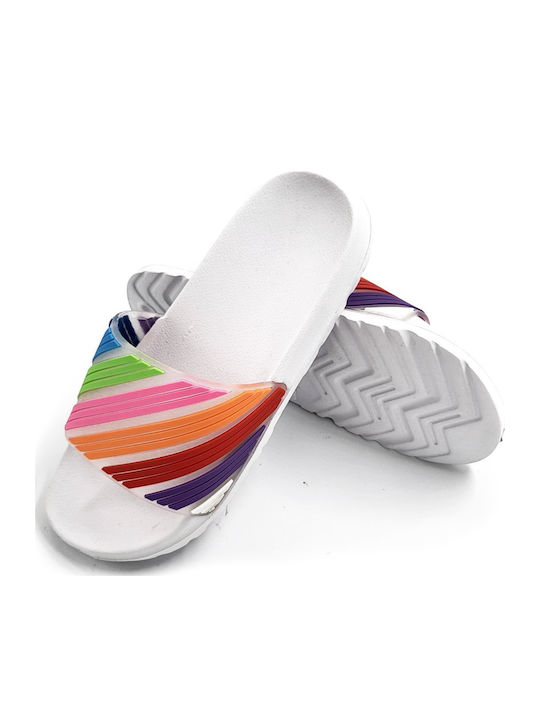 Slides Rainbow White
