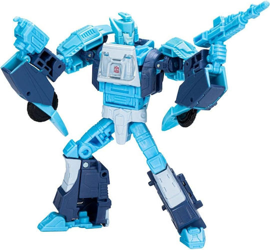 Action Figure Velocitron Speedia 500 Blurr Transformers for 8+ years old Years 14cm.