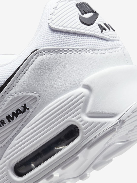 Air Max 90 Adidași Pentru Femei Albi / Negri