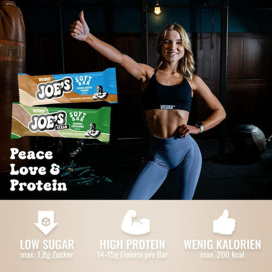 Weider Joe's Soft Bar Блокче с 28% Протеин & Вкус Cookie Dough Peanut 50гр