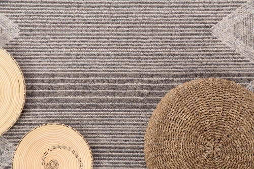 Royal Carpet Kaiko 50006X За външни условия Слама Сив Royal Carpet Kaiko 50006X За външни условия Слама Сив
