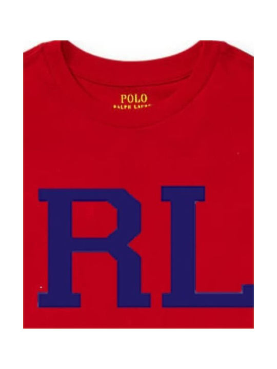 Ralph Lauren Kinder-T-Shirt Rot