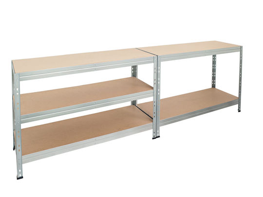 AR Shelving Ραφιέρα Dexion Γαλβανιζέ 120x45x180εκ. με 5 Ράφια Συνολικής Αντοχής 1500kg