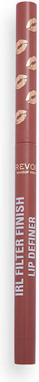 Revolution Beauty IRL Filter Finish Lip Definer Μολύβι Χειλιών Frappuccino Nude