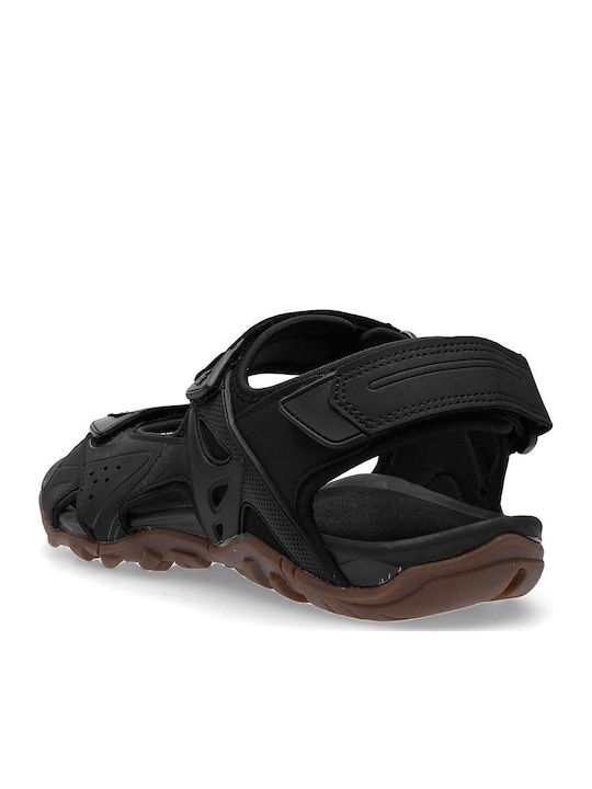 Herrensandalen in Schwarz Farbe