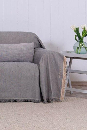 Naf Naf 358-78 Τριθέσιου Καναπέ Π180xΜ300cm Grey Naf Naf 358-78 Τριθέσιου Καναπέ Π180xΜ300cm Grey