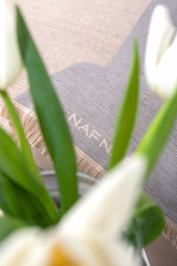 Naf Naf 358-78 Sofa Throw Chenille 180x250cm Gray