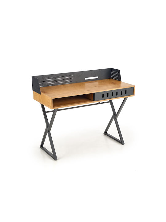 Παιδικό Γραφείο από Μελαμίνη Καφέ 110x51x90cm