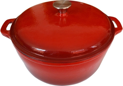 ArtGaz Tiefer Topf aus Gusseisen 2.6Es / 24cm