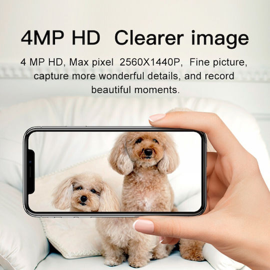 Vstarcam CS49Q IP Surveillance Camera Wi-Fi Full HD 1080p with Two-Way Communication and Lens 4mm