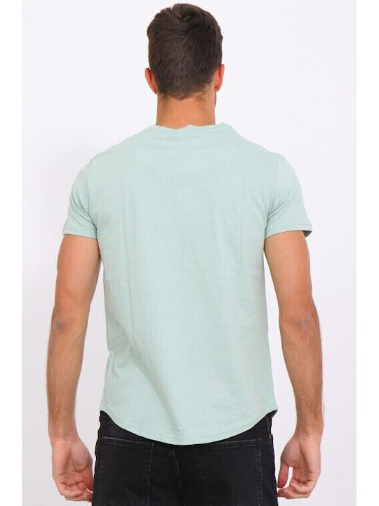 Double Herren T-Shirt Kurzarm Mint