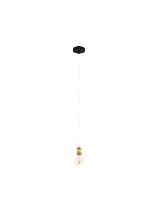 Eglo Yorth Pendant Light Single-Light for Socket E27 Gold