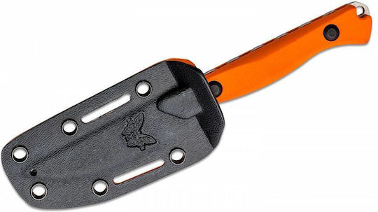 Benchmade Flyway Orange Knife with Sheath