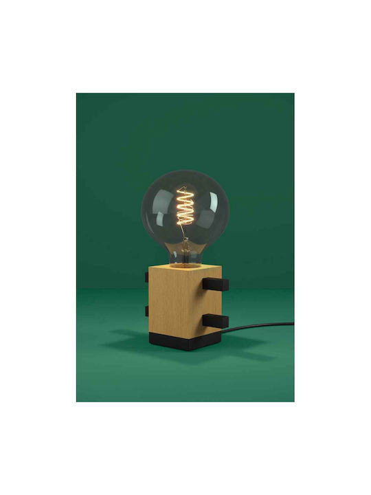 Eglo Tisch Dekorative Lampe mit Fassung für Lampe E27 Schwarz