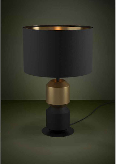 Eglo Laurignano Metal Lampă de masă pentru Soclu E27 cu Abajur Negru și Bază Eglo Laurignano Metal Lampă de masă pentru Soclu E27 cu Abajur Negru și Bază