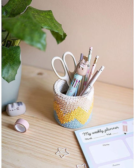 Grupo Erik Pusheen Cat Foodie Collection Pen Ballpoint with Multicolour Ink