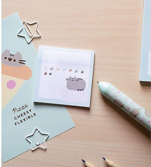 Grupo Erik Pusheen Cat Foodie Collection Pen Ballpoint with Multicolour Ink