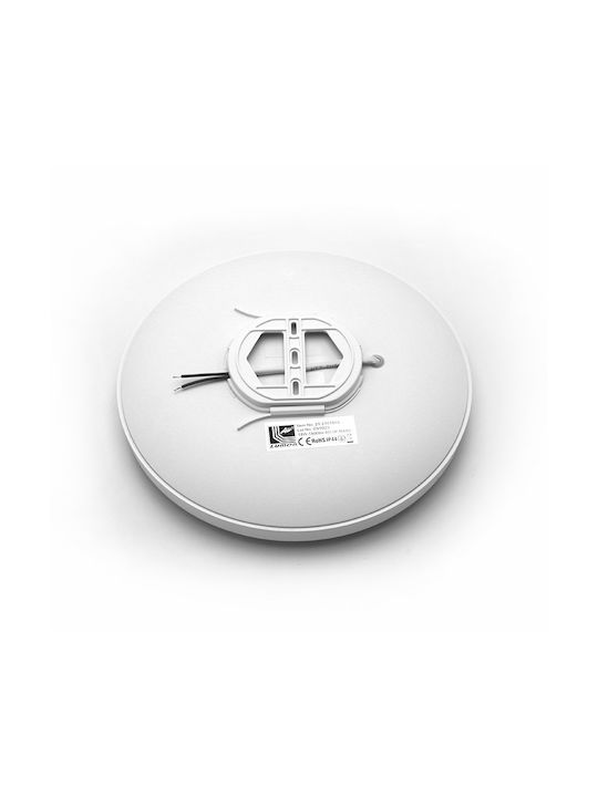 Adeleq Outdoor Ceiling Flush Mount with Integrated LED in White Color 21-2701810