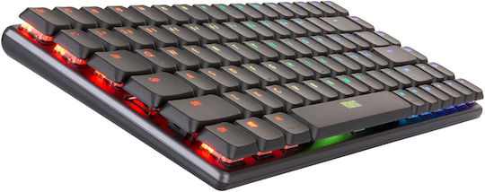 Yenkee YKB 3700US Rogue Ασύρματο Gaming Μηχανικό Πληκτρολόγιο με Gateron Brown διακόπτες και RGB φωτισμό (Αγγλικό US)
