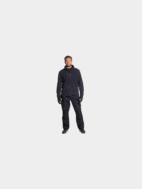Herock Ilias Work Fleece Jacket with Removable Lining Blue