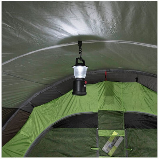 High Peak Bozen 6.0 Χειμερινή Σκηνή Camping Τούνελ Πράσινη με Διπλό Πανί για 6 Άτομα 360x525x210εκ.