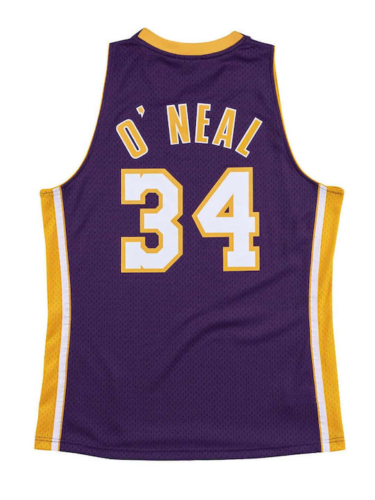 Mitchell & Ness Los Angeles Lakers Ανδρική Φανέλα Μπάσκετ Shaquille O'Neal