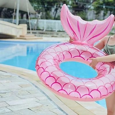 Kids' Swim Ring with Diameter 90cm. Pink