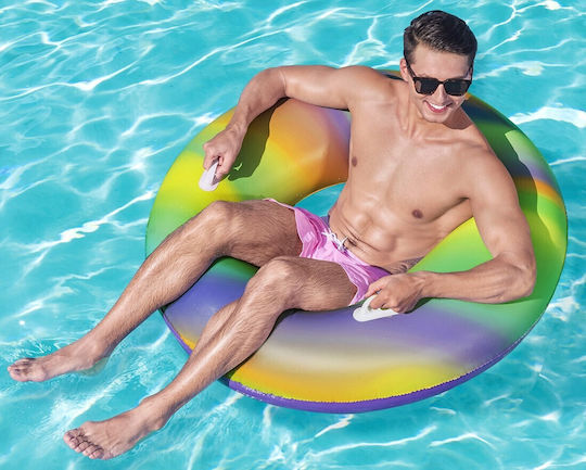 Bestway Kids' Swim Ring with Handles and Diameter 119cm.