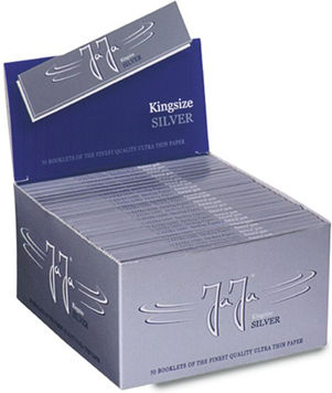 Jaja Silver Χαρτάκια Στριφτού Τσιγάρου King Size 32 φύλλα 1τμχ