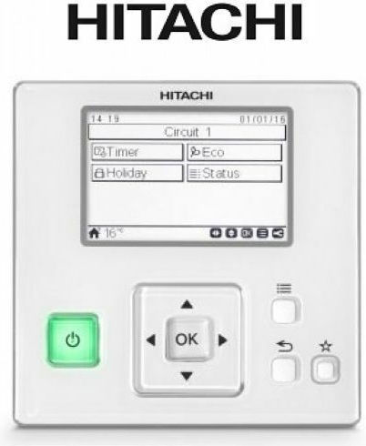 Hitachi Αντλία Θερμότητας 11kW Μονοφασική 60°C Monoblock