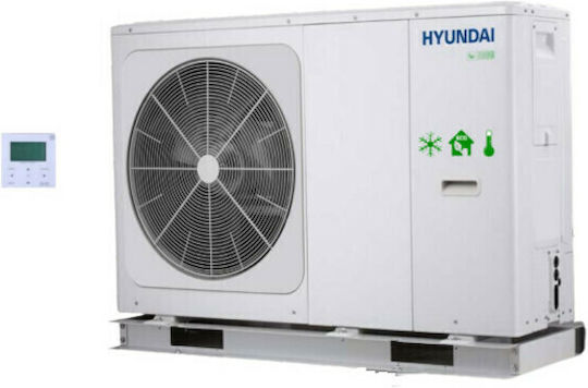 Hyundai HYHC-V16W/D2N8-B Топлопомпа 15.9кВт Едната фаза 65°C Моноблок