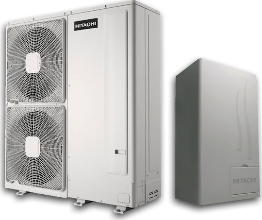 Hitachi Pompa de căldură 16kW Trei faze 60°C Split