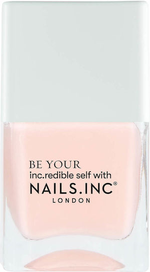 Nails Inc Glow Naturale Polish Duo Set de Lacuri de Unghii Roz 14ml