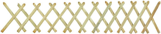 Klappbares Spalier Gartengehölz mit Rhombus Rasterdesign in Beige Farbe 60x100x100cm